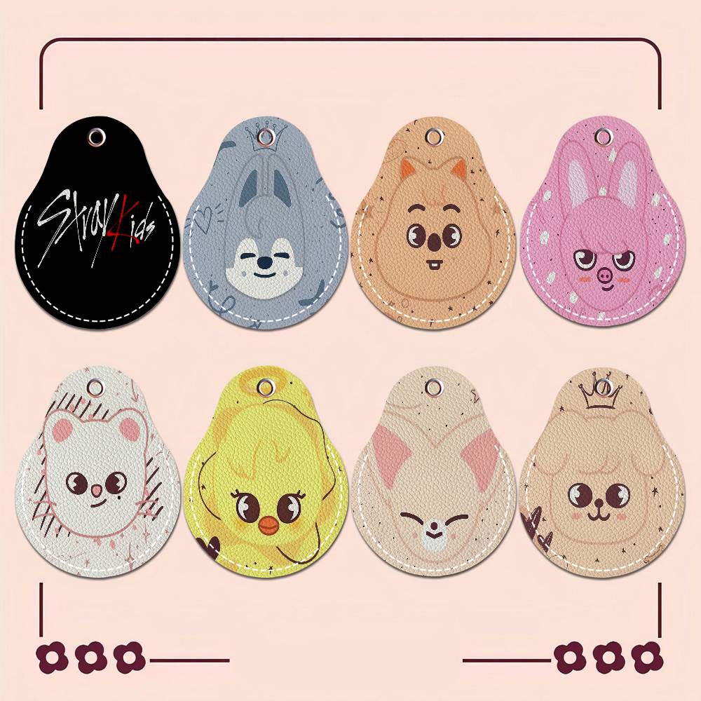 Card Index Box - Portachiavi Mini in Pelle PU Kpop
