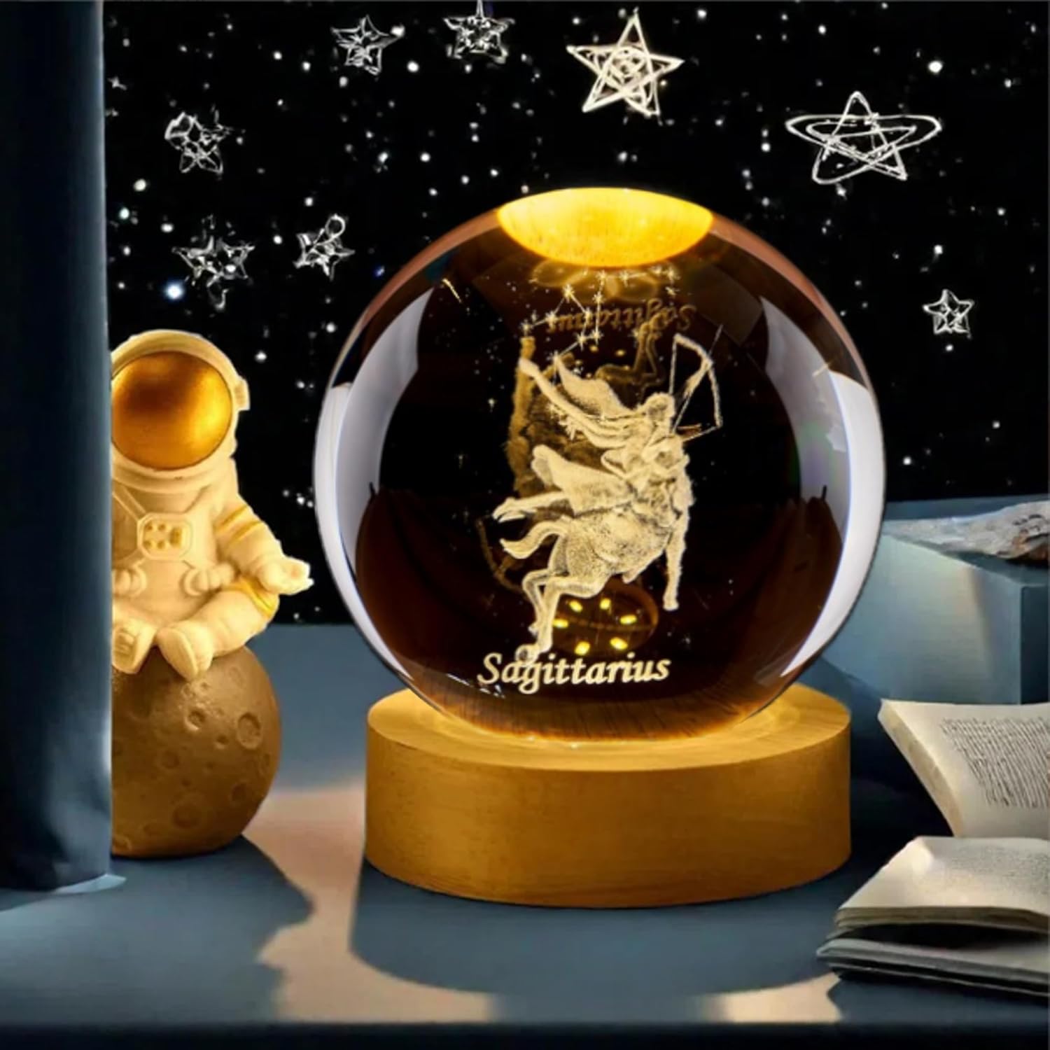 Sfera di cristallo 3D Sagittar - Paper Weight Crystal recensione e prezzo
