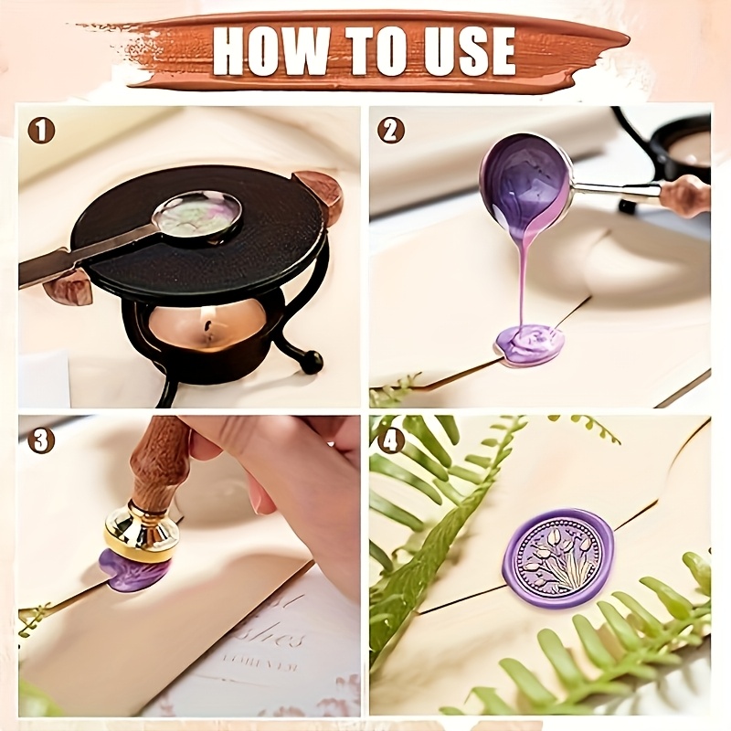 Set di 21 timbri per ceralacca - Wax Seal Stamp Set recensione e prezzo