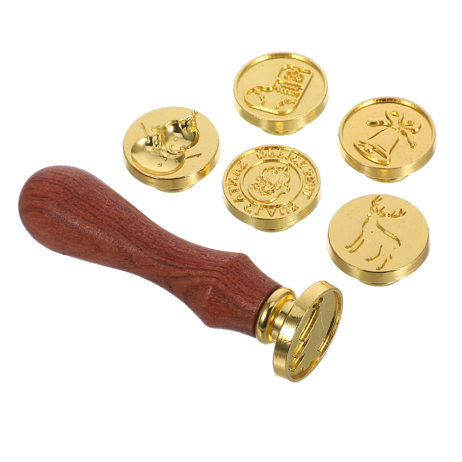 1 set di timbri per sigilli in - Wax Seal Stamp Set recensione e prezzo