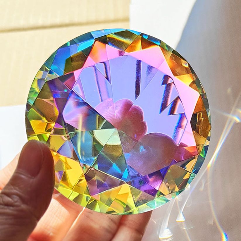 30-80mm AB colorato K9 cristal - Paper Weight Crystal recensione e prezzo